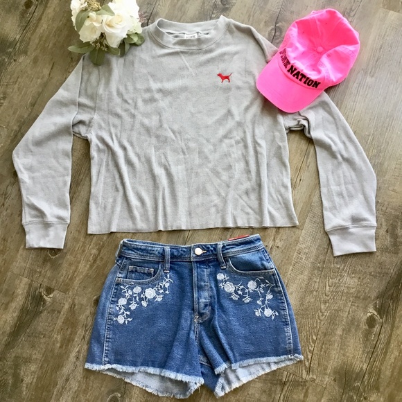 NWT Victoria's Secret PINK Texas Tech Crew Tee - Picture 2 of 7